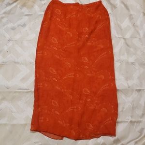 100% Silk Skirt